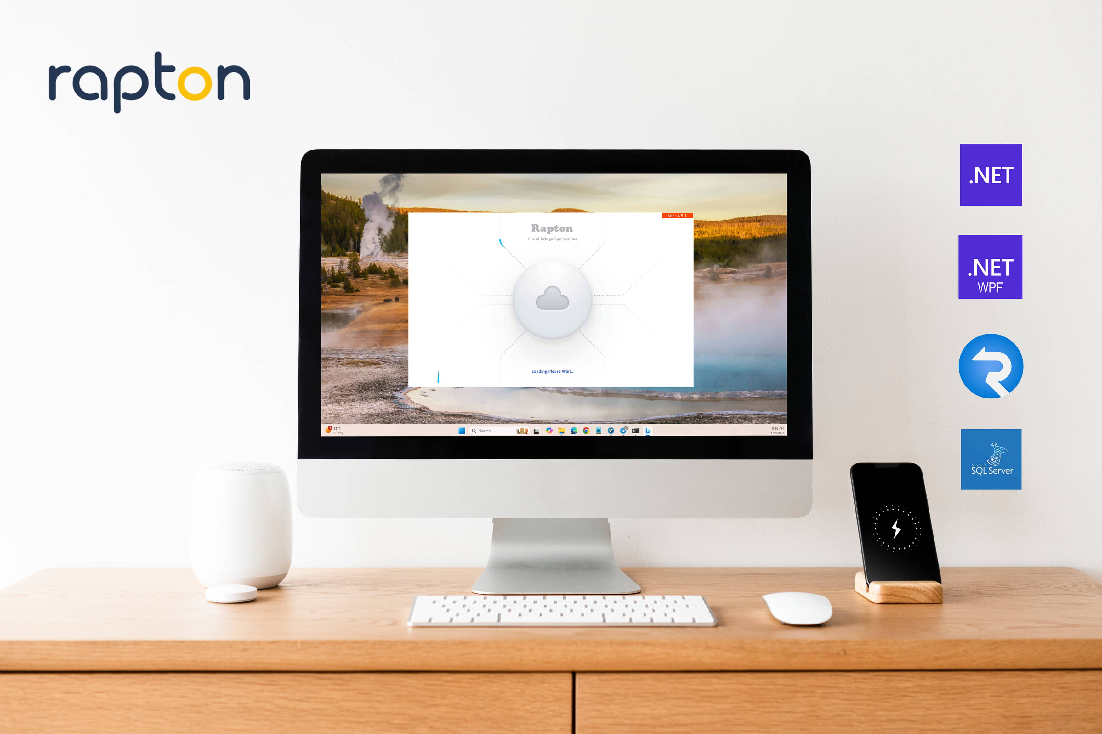 تیم نرم افزاری رپتون - نمونه کار - نرم‌افزار Rapton Bridge - وبسایت