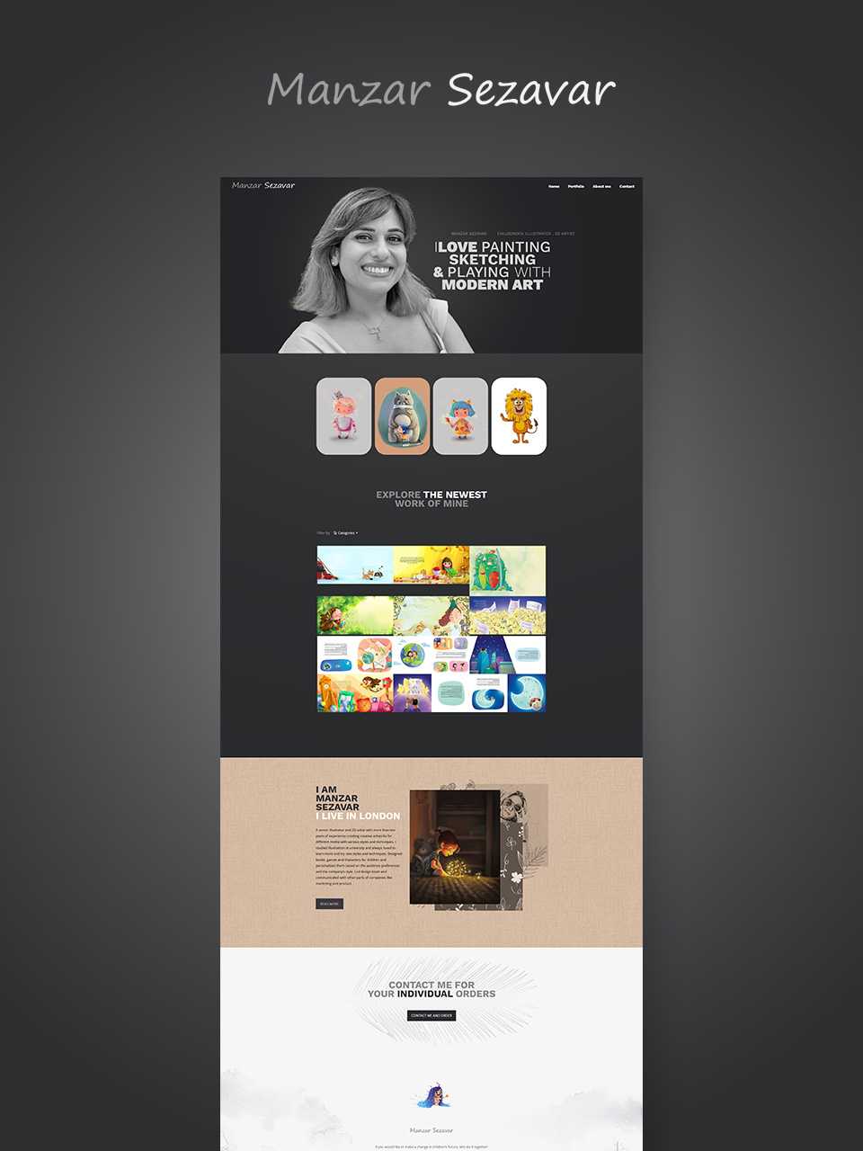 تیم نرم افزاری رپتون - نمونه کار - سالن زیبایی - وبسایت